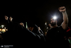 چهل و سومین شب اجتماع پرشور مردم در میدان تجریش