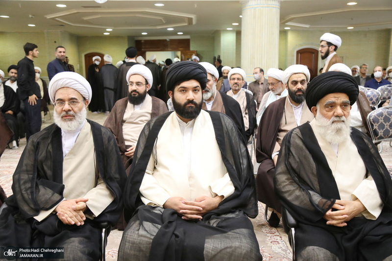 مراسم چهلمین روز درگذشت همسر آیت الله العظمی جوادی آملی‎‎