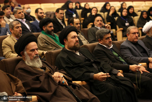 حضور سید حسن خمینی در اختتامبه مسایقات قرآنی ، اذان وتفسیر کارکنان بانک صادرات