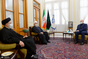 نشست مشترک روحانی، رییسی و قالیباف 