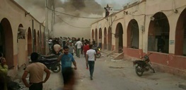 فرماندار قشم: آتش سوزی بازار قدیم درگهان اطفا شد