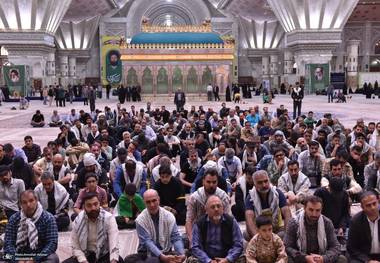 تجدید میثاق اعضای قرارگاه قاسم با آرمان‌های امام خمینی (س)