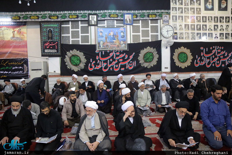 مراسم چهلمین روز درگذشت آیت الله راستی کاشانی(ره) در قم 