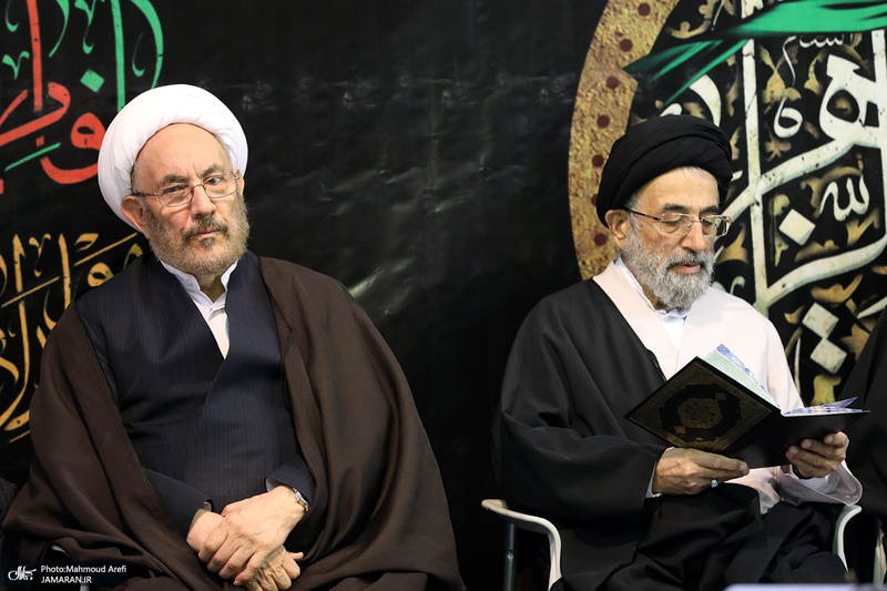 مراسم بزرگداشت آیت الله رحمت (ره) در حسینیه جماران - 1