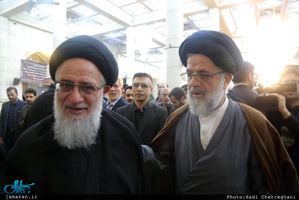 مراسم بزرگداشت آیت الله سید مهدی ابن الرضا(ره) در مسجد اعظم قم