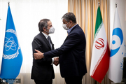 دیدار گروسی مدیرکل آژانس اتمی با اسلامی رئیس سازمان انرژی اتمی برگزار شد