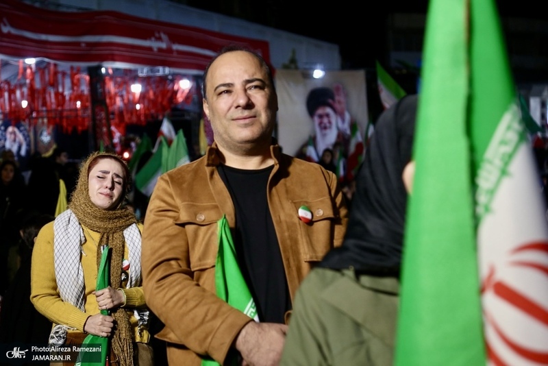 چهل و هفتمين شب اجتماع پرشور مردم در ميدان وليعصر (عج)