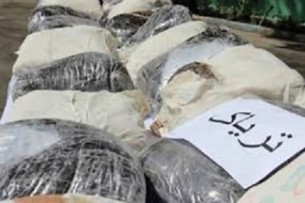 پلیس زنجان در عملیات مشترک 100 کیلوگرم تریاک کشف کرد