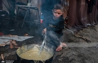 افطاری فلسطینی ها در غزه (1)