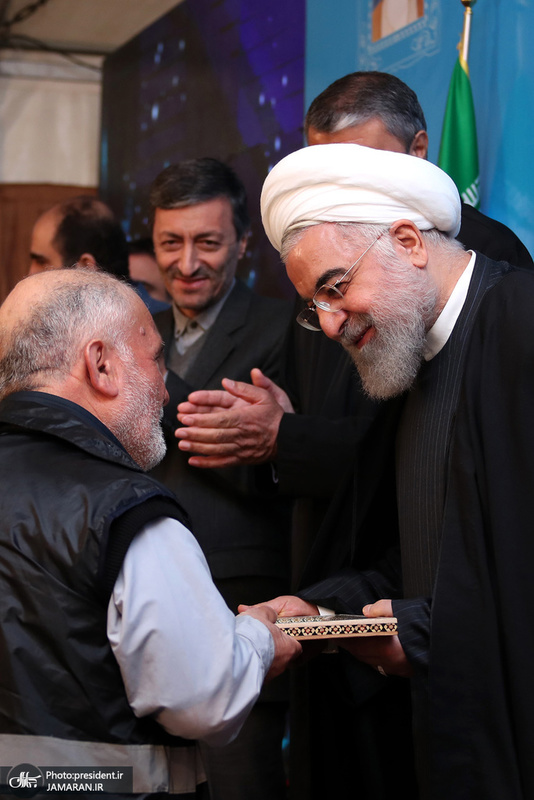 افتتاح منطقه یک آزاد راه تهران - شمال با حضور رئیس جمهور