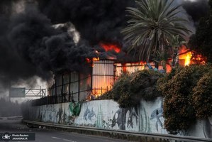تصاویر رویترز از حملات ایران