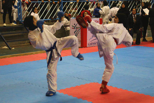 نفرات و تیم های برتر المپیاد کاراته دختران کشور شناخته شدند