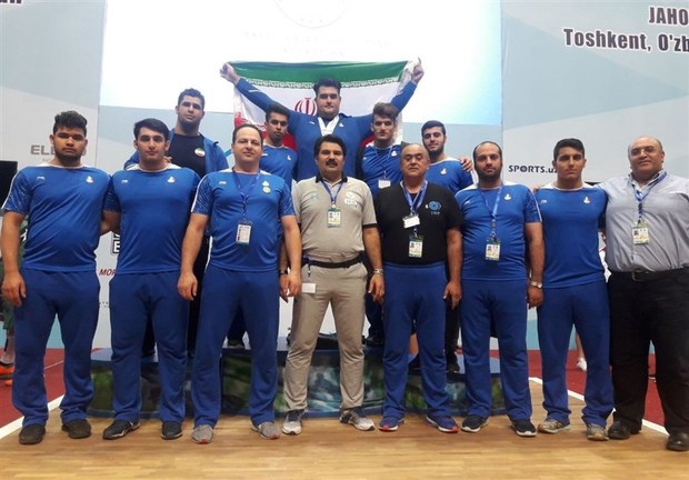 تیم ملی وزنه برداری جوانان ایران قهرمان جهان شد
