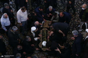 مراسم تشییع پیکر حجت الاسلام و المسلمین علی اصغر رحمانی خلیلی