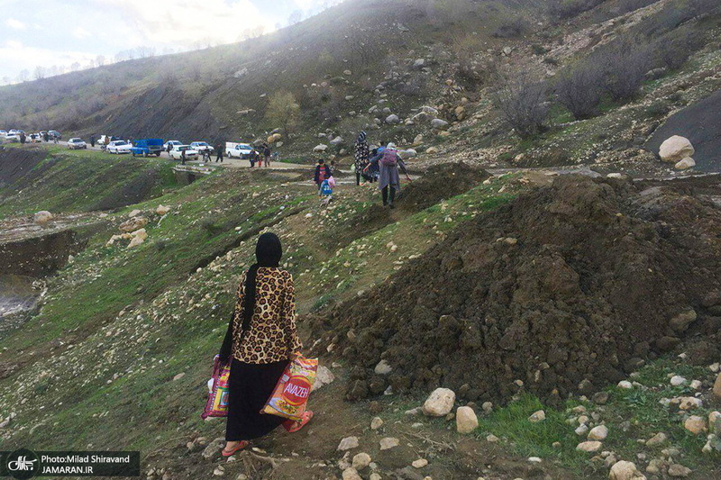 خسارات سیل به شهر کوهدشت و روستاهای بخش شاهیوند شهرستان چگینی