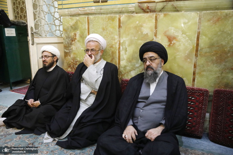 مراسم بزرگداشت همسر آیت الله العظمی وحید خراسانی در قم‎