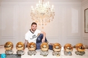 رونمایی فرازمینی از 7 توپ طلا و ماجرای تزریق هورمون| مسی: من بهترین بازیکن تاریخ فوتبال نیستم +عکس