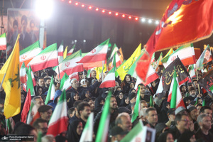 چهل و چهارمین شب اجتماع پرشور مردم در صادقیه