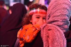 پنجاه و پنجمین شب اجتماع پر شور مردم در میدان جمهوری اسلامی