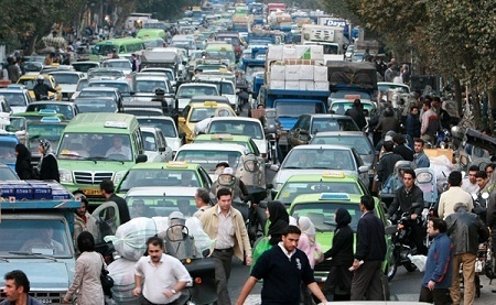 75 درصد خودروهای شهر کرمانشاه تک سرنشین‌ هستند