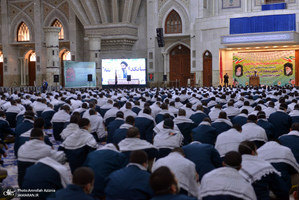 تجدید میثاق فرماندهان و دانشجویان علوم انتظامی امین با آرمان های امام خمینی(س)