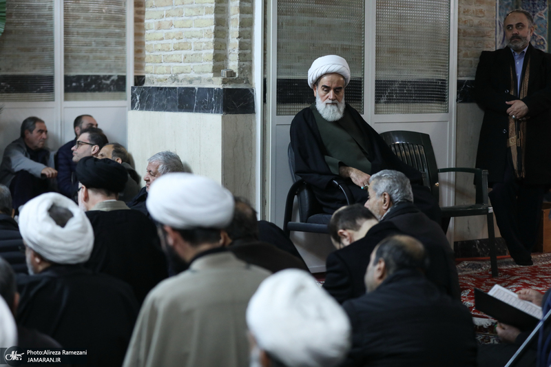 مراسم ختم مرحوم آیت الله حاج شیخ یحیی عابدی زنجانی