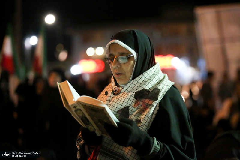 پنجاه و پنجمین شب اجتماع پر شور مردم در فسا