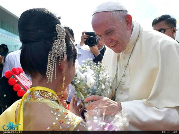 سفر رهبر کاتولیک‌ های جهان به میانمار در کشاکش بحران/ آیا پاپ لفظ «روهینگیا» را به کار می برد؟