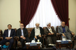 حاشیه تجدید میثاق مسئولان عالی قضایی با آرمان های امام راحل