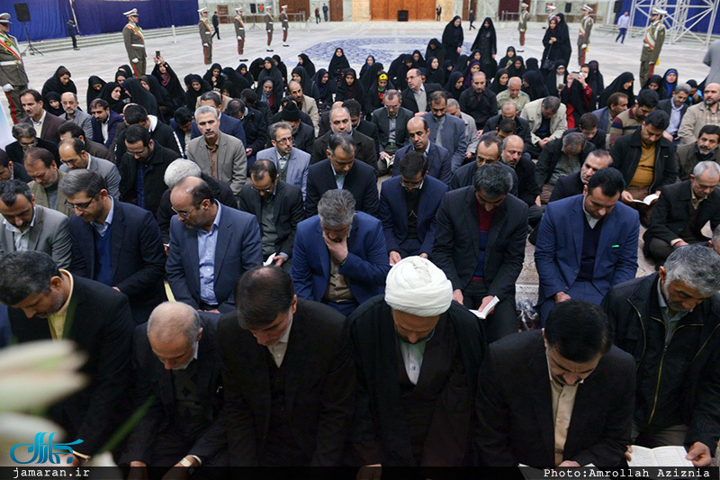 تجدید میثاق کارکنان سازمان نهضت سوادآموزی با آرمان های حضرت امام(س)