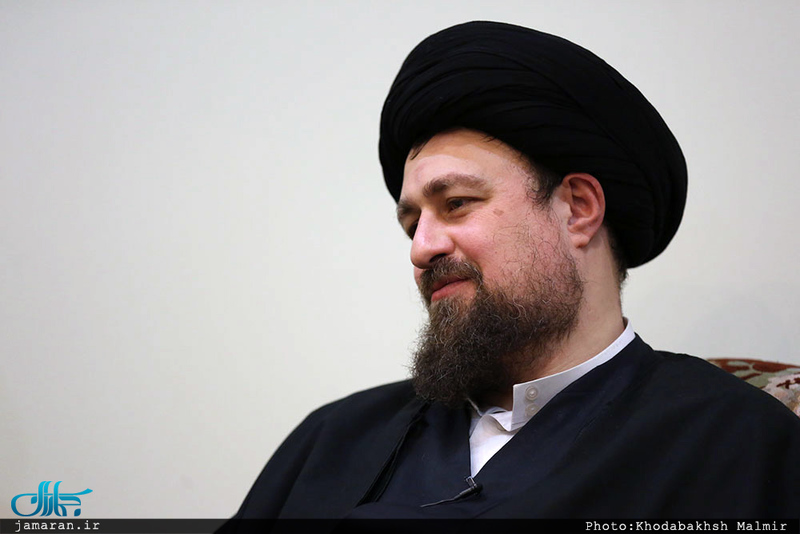 دیدار جمعی از مدیران آموزش و پرورش قائم شهر با سید حسن خمینی 