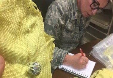 ساخت الیاف ضدگلوله با چسب ساده

