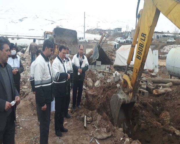 ٣٠٠ واحد مسکونی در مناطق زلزله‌زده قطور آواربرداری شد