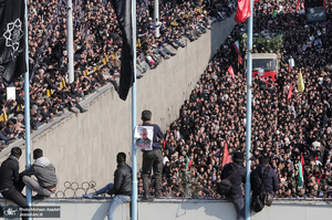 حضور میلیون ها تهرانی در تشییع پیکر مطهر سردار قاسم سلیمانی - 5