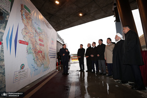 افتتاح منطقه یک آزاد راه تهران - شمال با حضور رئیس جمهور