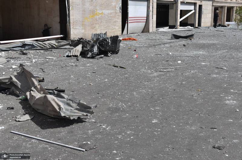 حمله آمریکایی_صهیونی به ورزشگاه شهیدان نصیری منطقه ۱۸ تهران