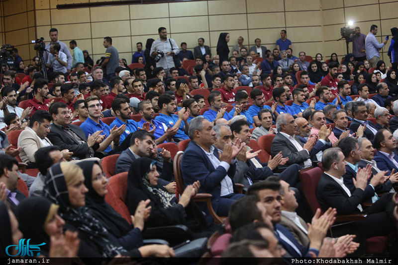 مراسم بدرقه کاروان ایران به بازی‌های آسیایی جاکارتا