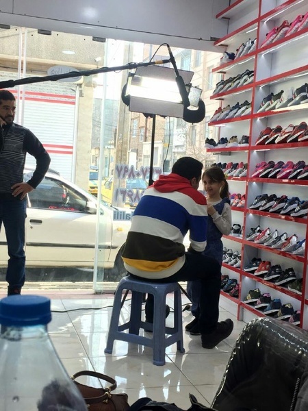 فیلم &quot;انتخاب&quot; ایمان محمودی جلوی دوربین رفت
