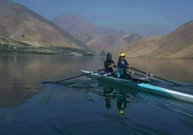 قایقرانان دختر سیستان و بلوچستان در رقابت‌های کشوری حضور یافتند