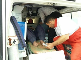 بیمار گرفتار در کوه تنوم پلدختر نجات یافت