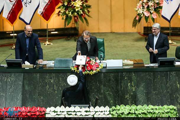 روحانی برنامه های بخش فرهنگ را به لاریجانی اعلام کرد