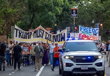 واشنگتن در التهاب... تظاهرات، بازداشت‌ها و مخالفت با استبداد ترامپ