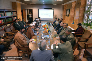 تجدید میثاق مدیران ارشد سازمان حفظ آثار و نشر ارزش‌های دفاع مقدس آجا با آرمان های حضرت امام(س)