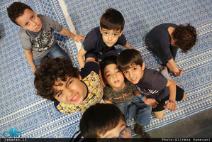 بازدید جمعی از کودکان از جماران