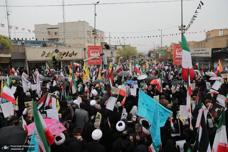 راهپیمایی باشکوه روز جهانی قدس در قم