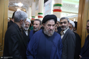 مراسم چهلم شهیدان لاریجانی در حرم مطهر حضرت معصومه (س) -2