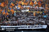 تظاهرات بارسلون