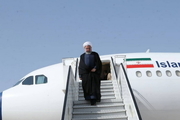 رئیس جمهور روحانی وارد نیویورک شد