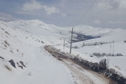 انسداد مسیر و قطع برق روستای «یاری آباد» نوبران رفع شد