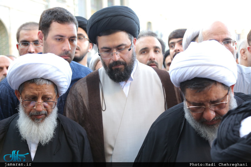 تشییع و خاکسپاری آیت الله روح الله شاه آبادی(ره)